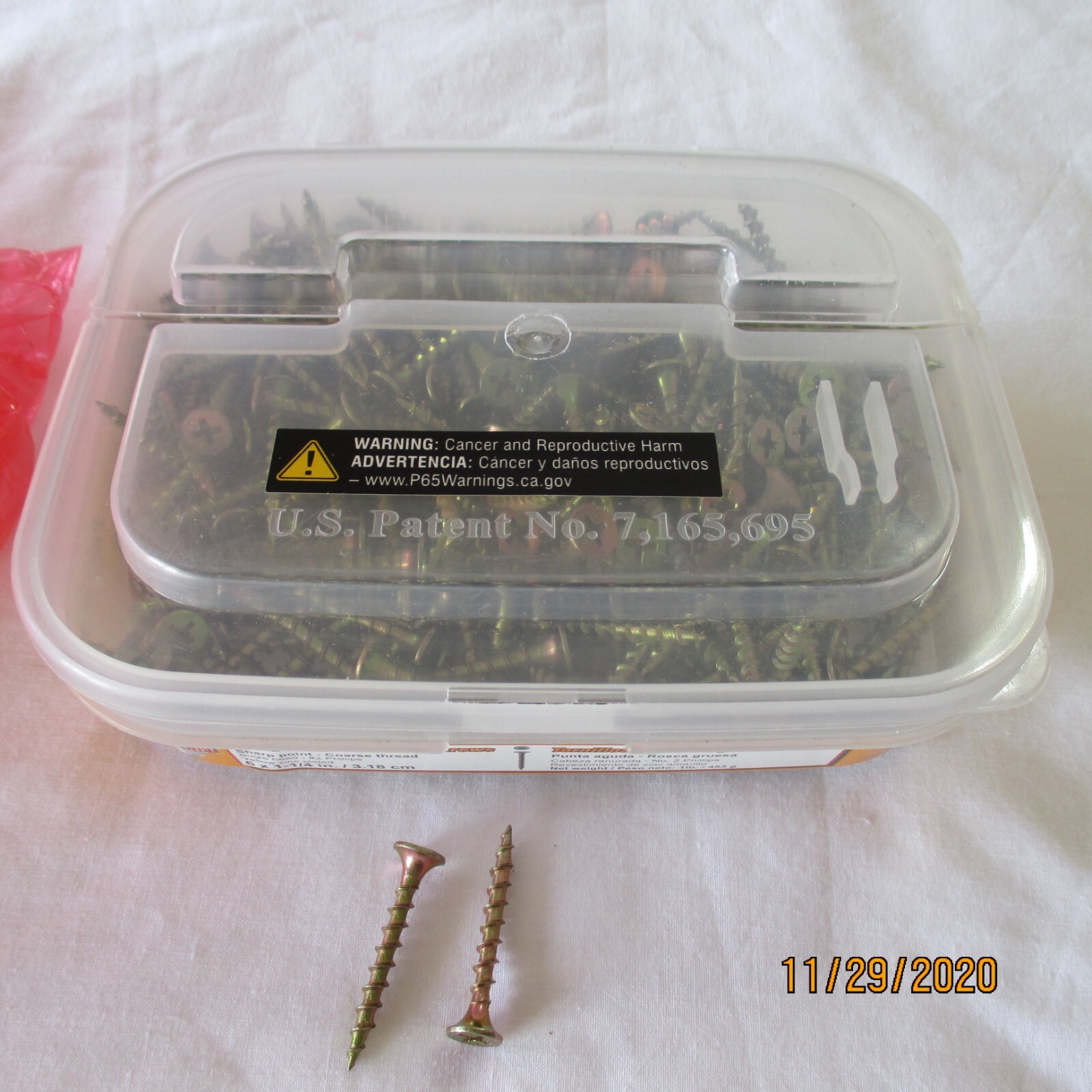 Wood Screws 6 x 1-1/4 Inch / 3.18 CM Multi-Purpose Wood Screws 1 LBS Bugle Head