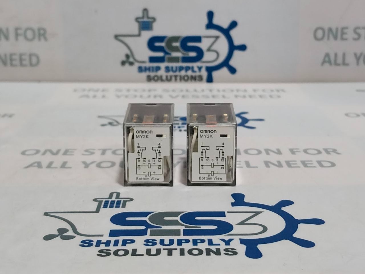 Omron MY2K DC24V Keep Relay D-42821-1 Relay Size 21.5 x 42.4 x 28