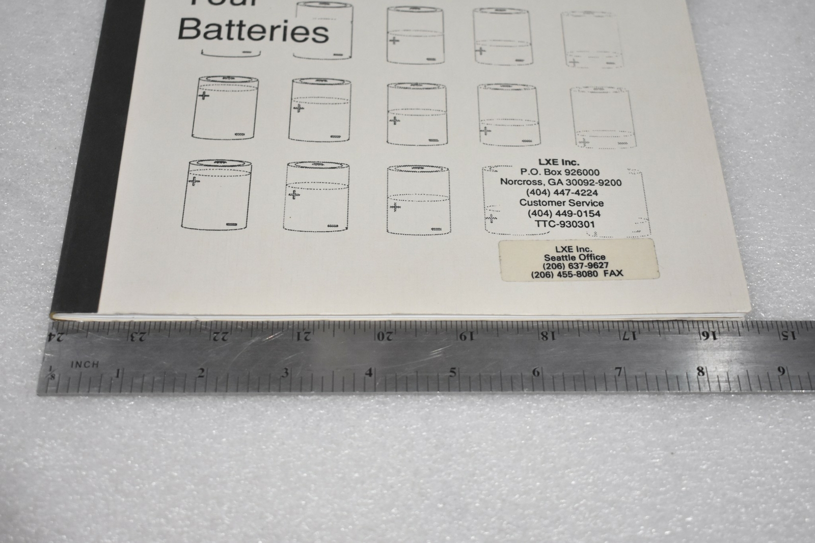 LXE TTC-930301 GETTING THE MOST FROM YOUR BATTERIES, DEC. 15 1993