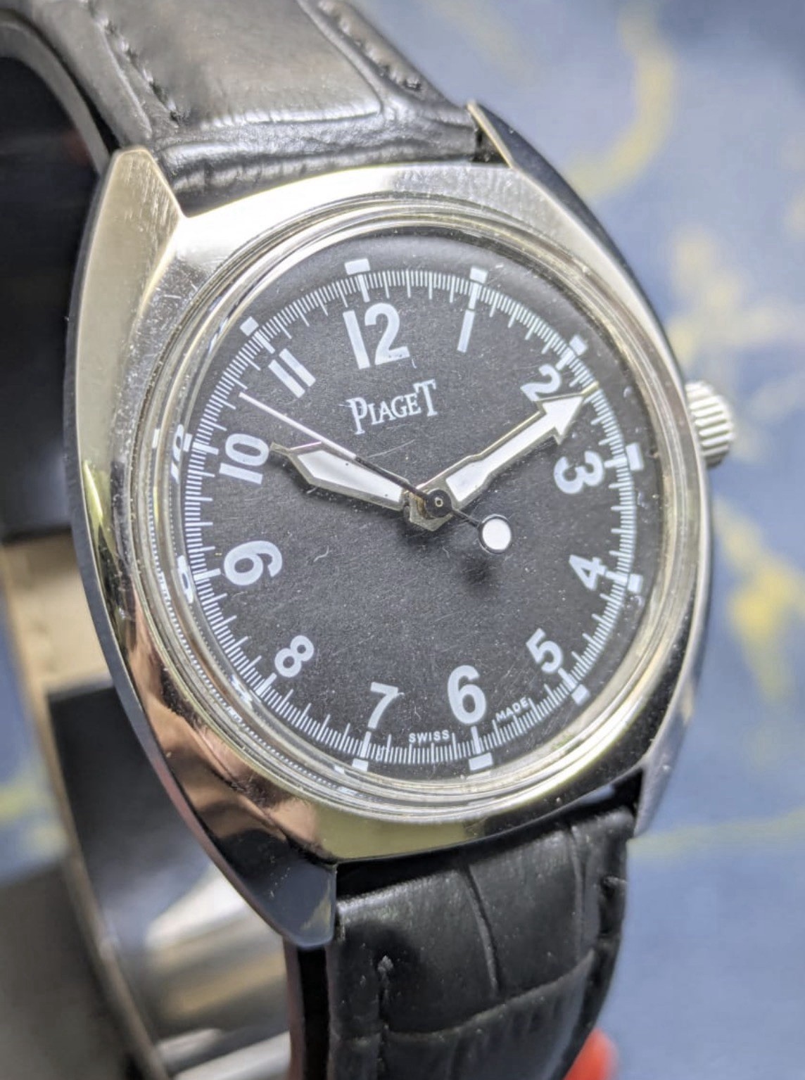 Vintage Piaget 17 Jewels Manual Winding Swiss Made Men’s Watch
