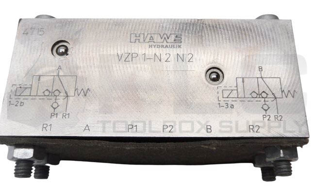 NEW HAWE VZP 1-N2N2 DIRECTIONAL VALVE BASE 4715 VZP1-N2N2 *READ*