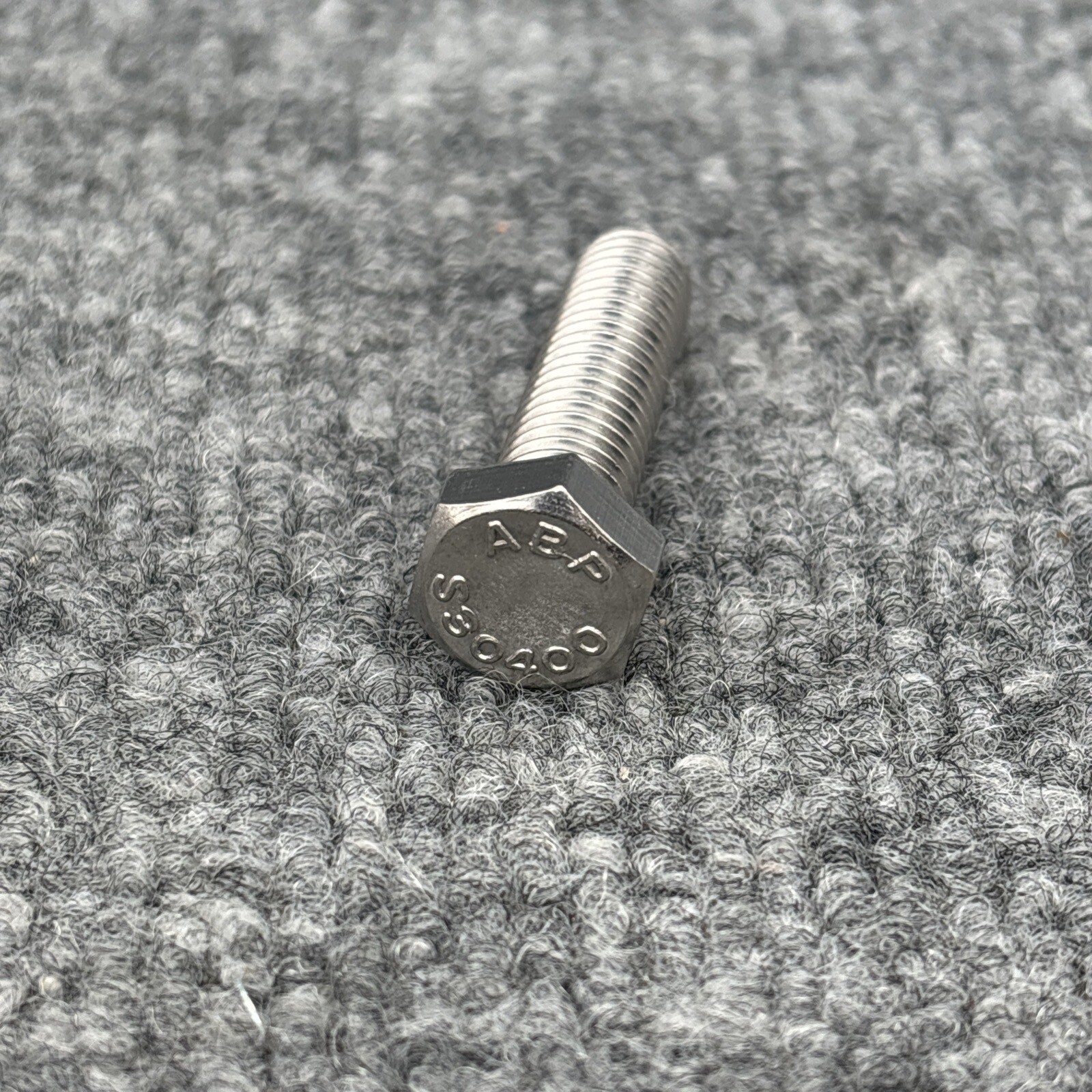 Lot of 20 3/8″-16 x 1-1/2″ Long Fully Threaded 18-8 Stainless Steel Hex Head Sc