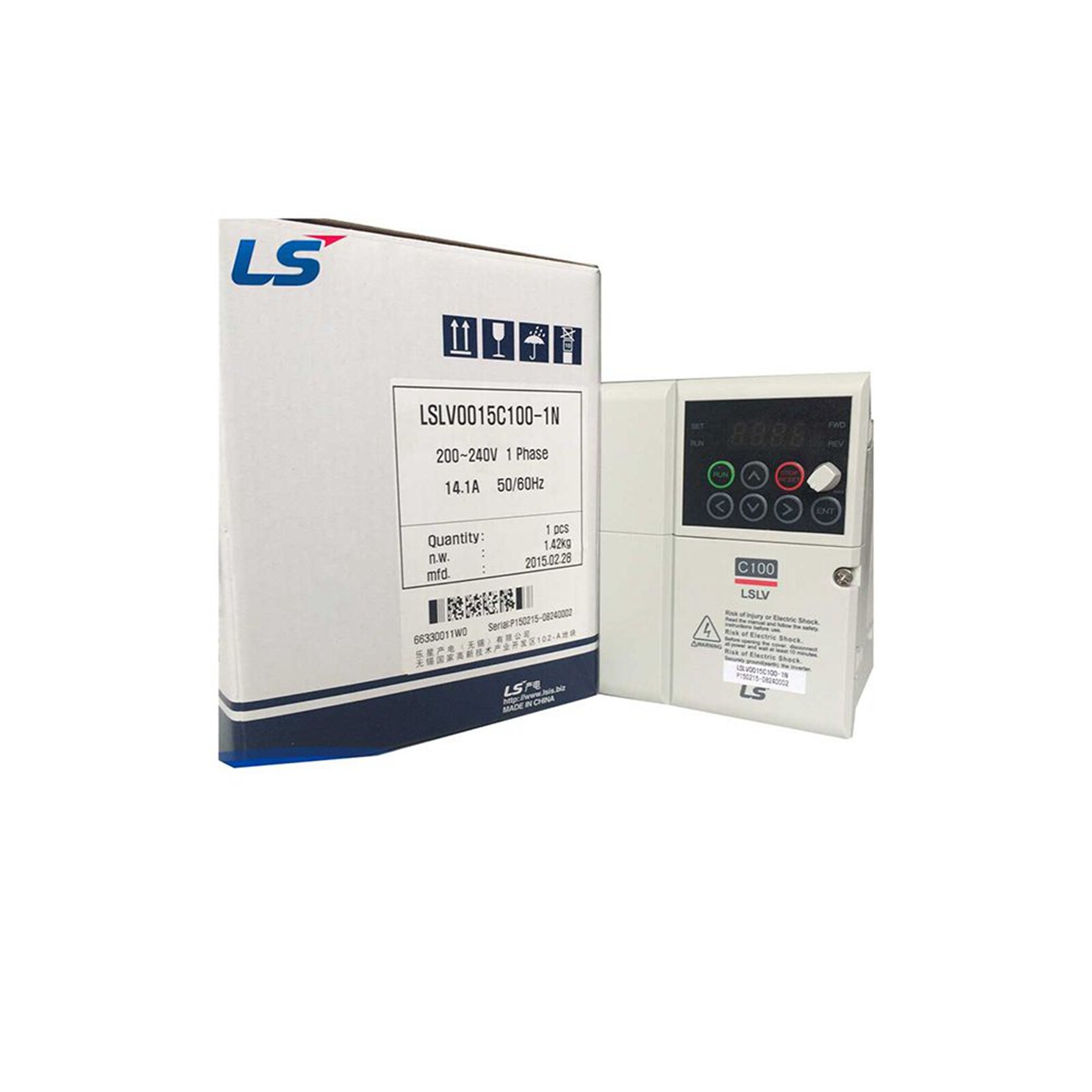 NEW LS IE7 series inverter LSLV0015C100-1N 220V 1.5kw