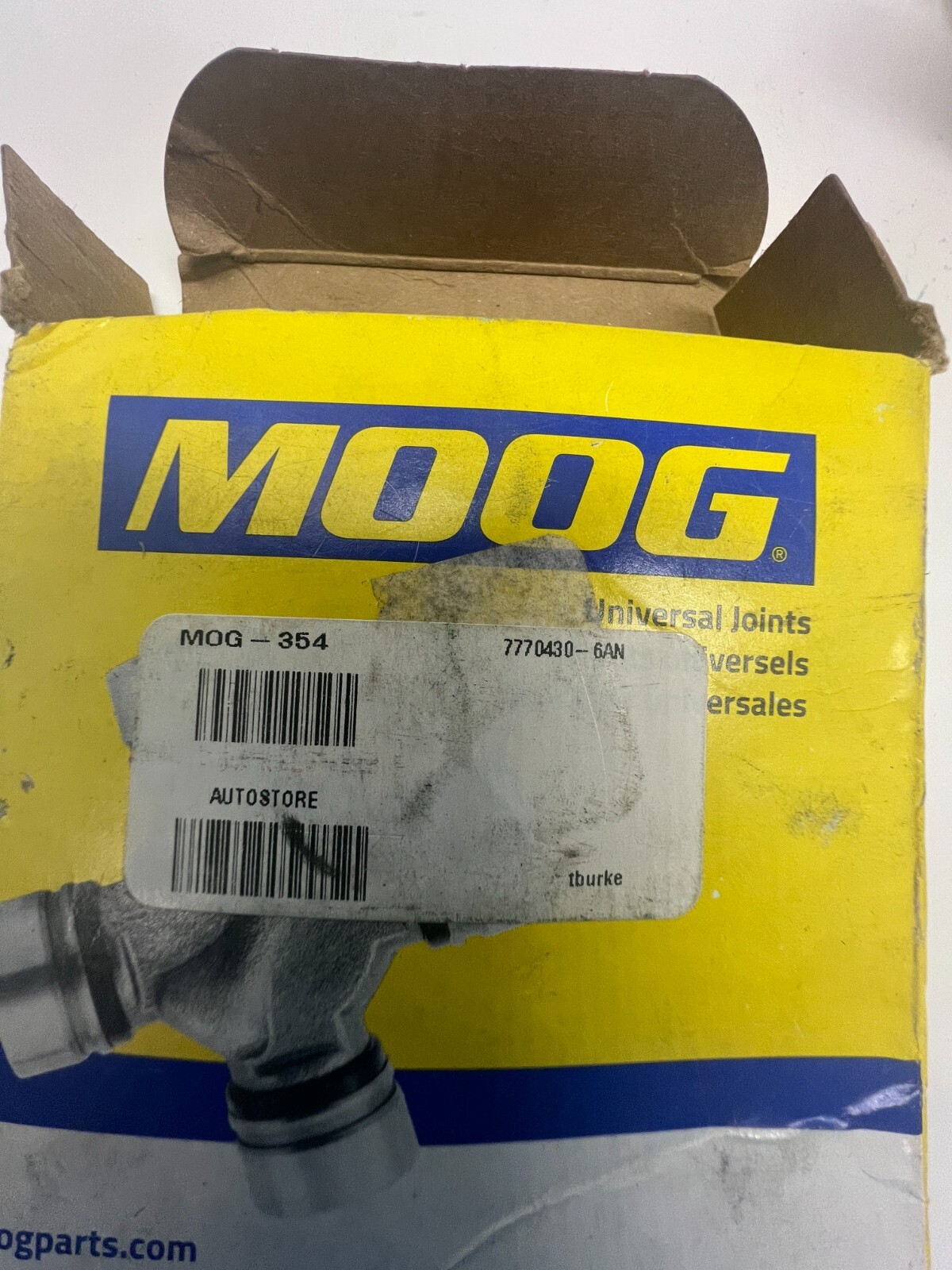MOOG MOG-354 Genuine OEM Greaseable Premium Universal Joint 015-2175-8