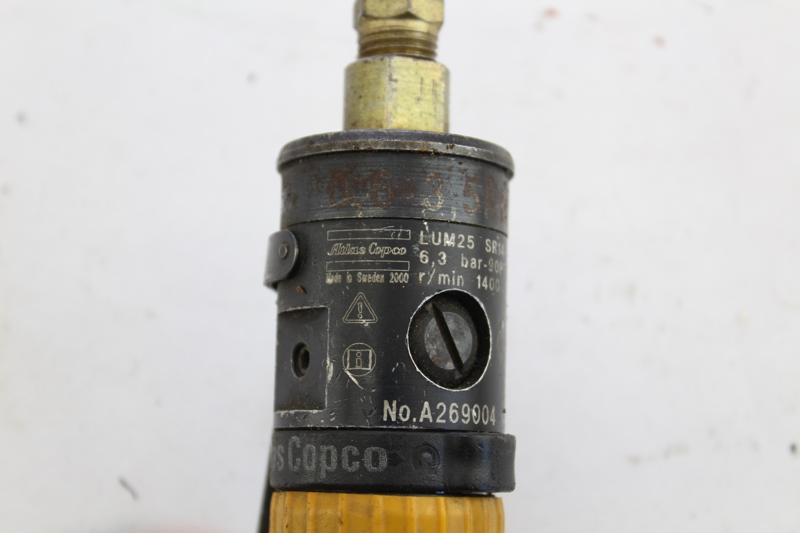 Atlas LUM25 SR14-U 1/4” Pneumatic Driver *used* (B281)