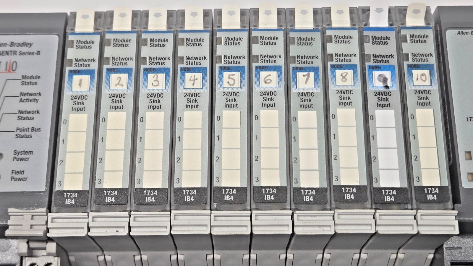 Allen Bradley 1734-AENTR / 1734-EP24DC / 1734-IB4 / 1734-OB4 LOT
