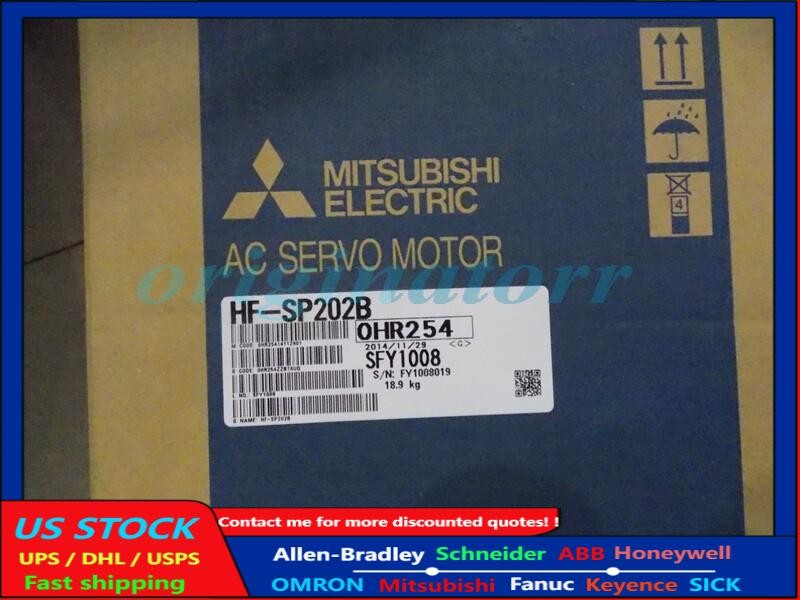 1PC New Mitsubishi HF-SP202B Servo Motor HFSP202B Expedited Shipping