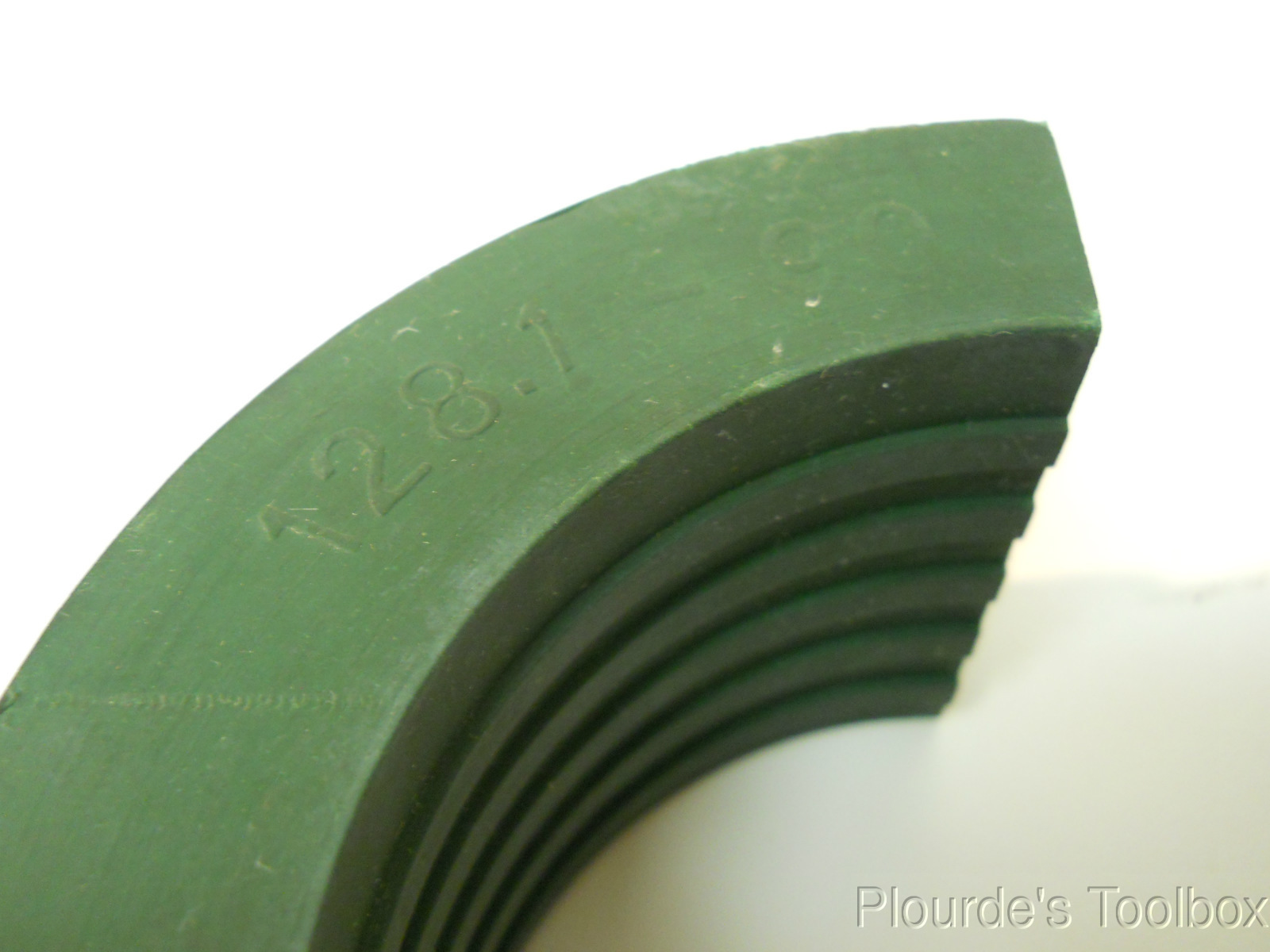 5″ CSD Beeseal Fire Resistant Rubber Marine Bulkhead Circular Plug 128.1 x 90 mm