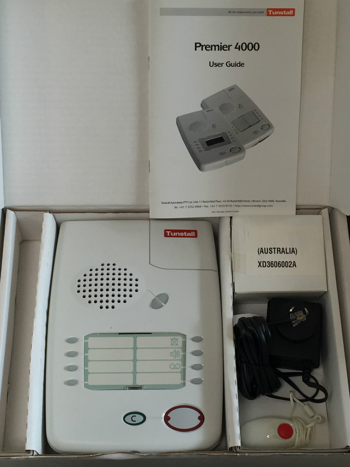 Tunstall Premier 4000 + AMIE (Aus) Emergency Response Unit Call System Telephone