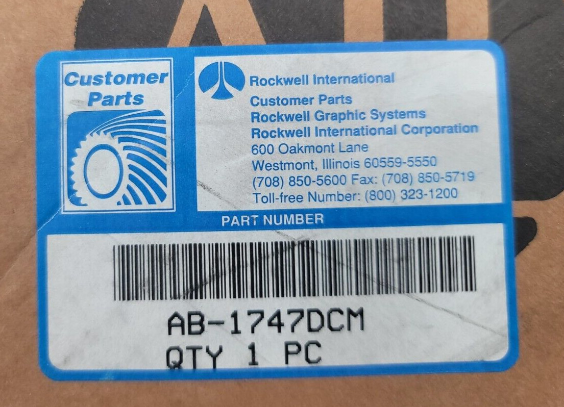 Allen-Bradley / Rockwell International AB-1747DCM, 1747DCM NEW! Free Shipping