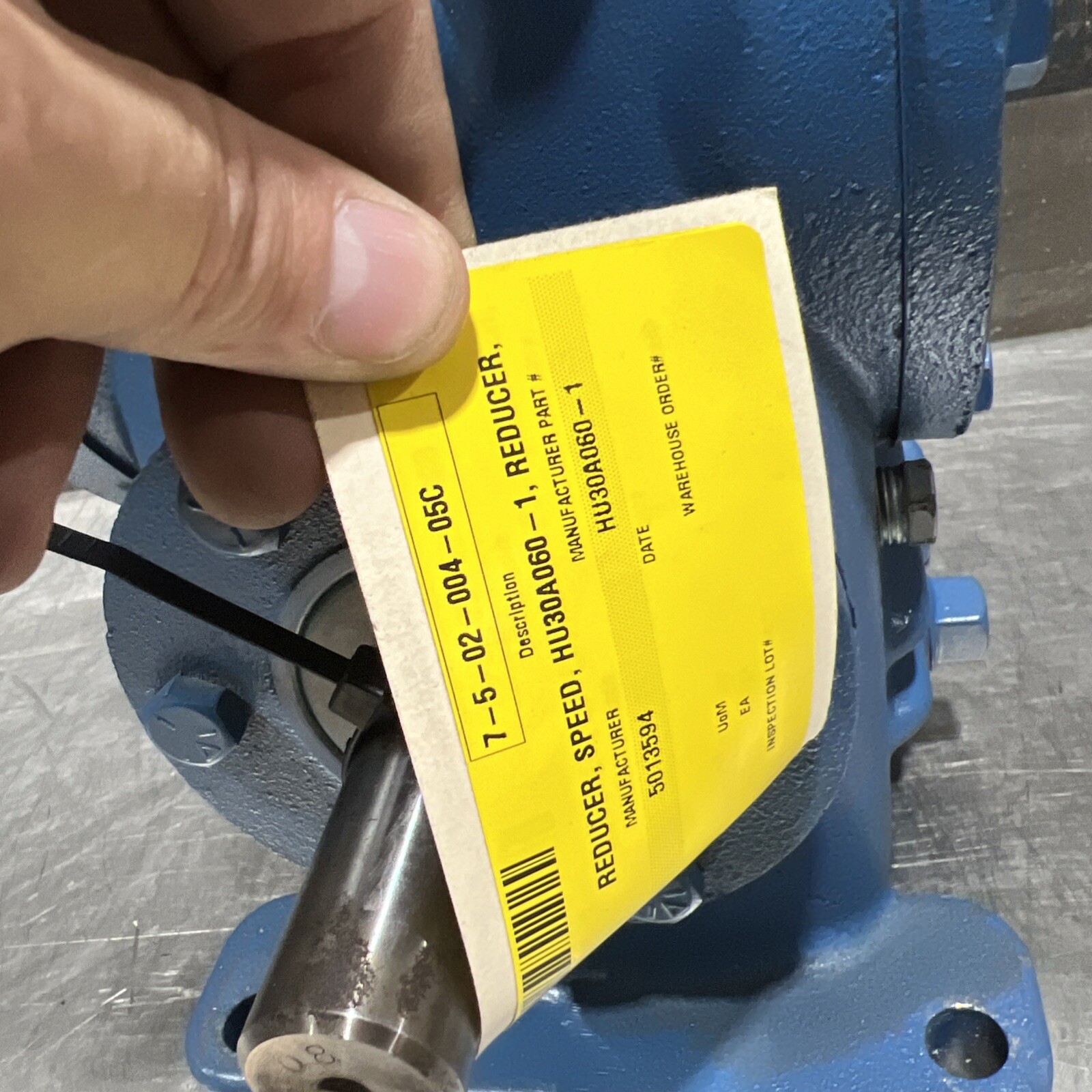 CONE DRIVE Model HU30A060-1 Gear Box Nos Surplus