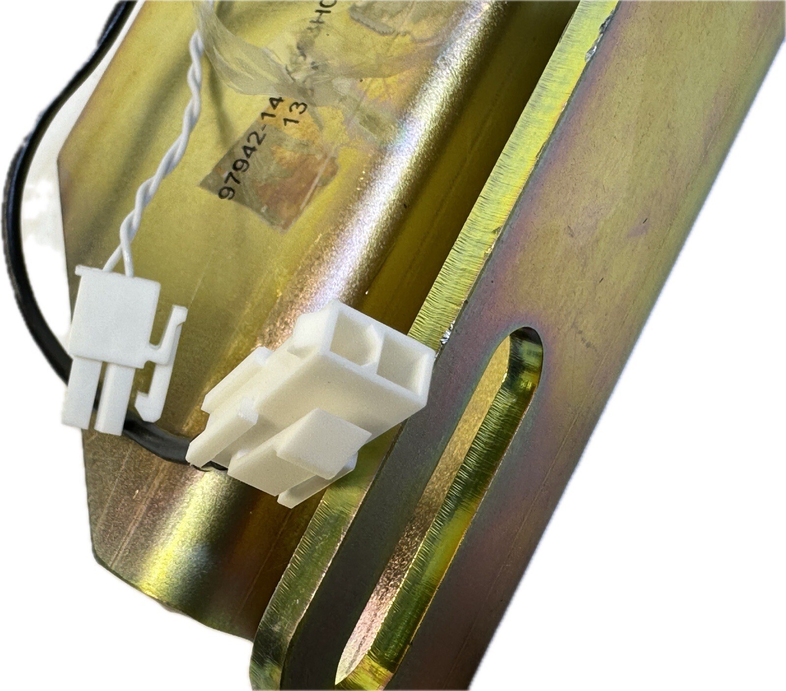 Mecalectro Solystic 333 216/02 8.10.BJ.45 B106194 Solenoid w/ Banner Q20E-78017