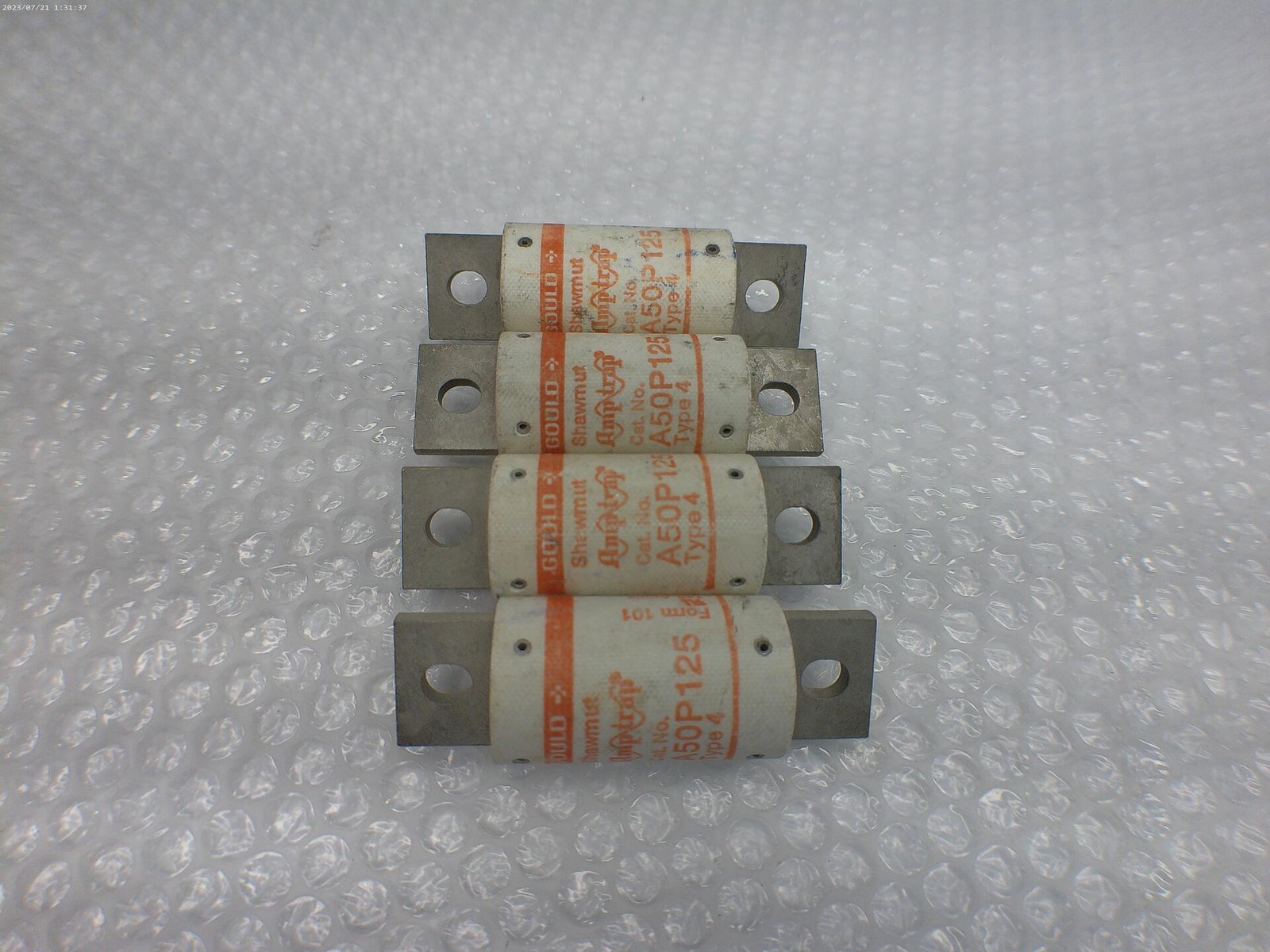 GOULD A50P125 FUSE LOT OF 4 NSNP