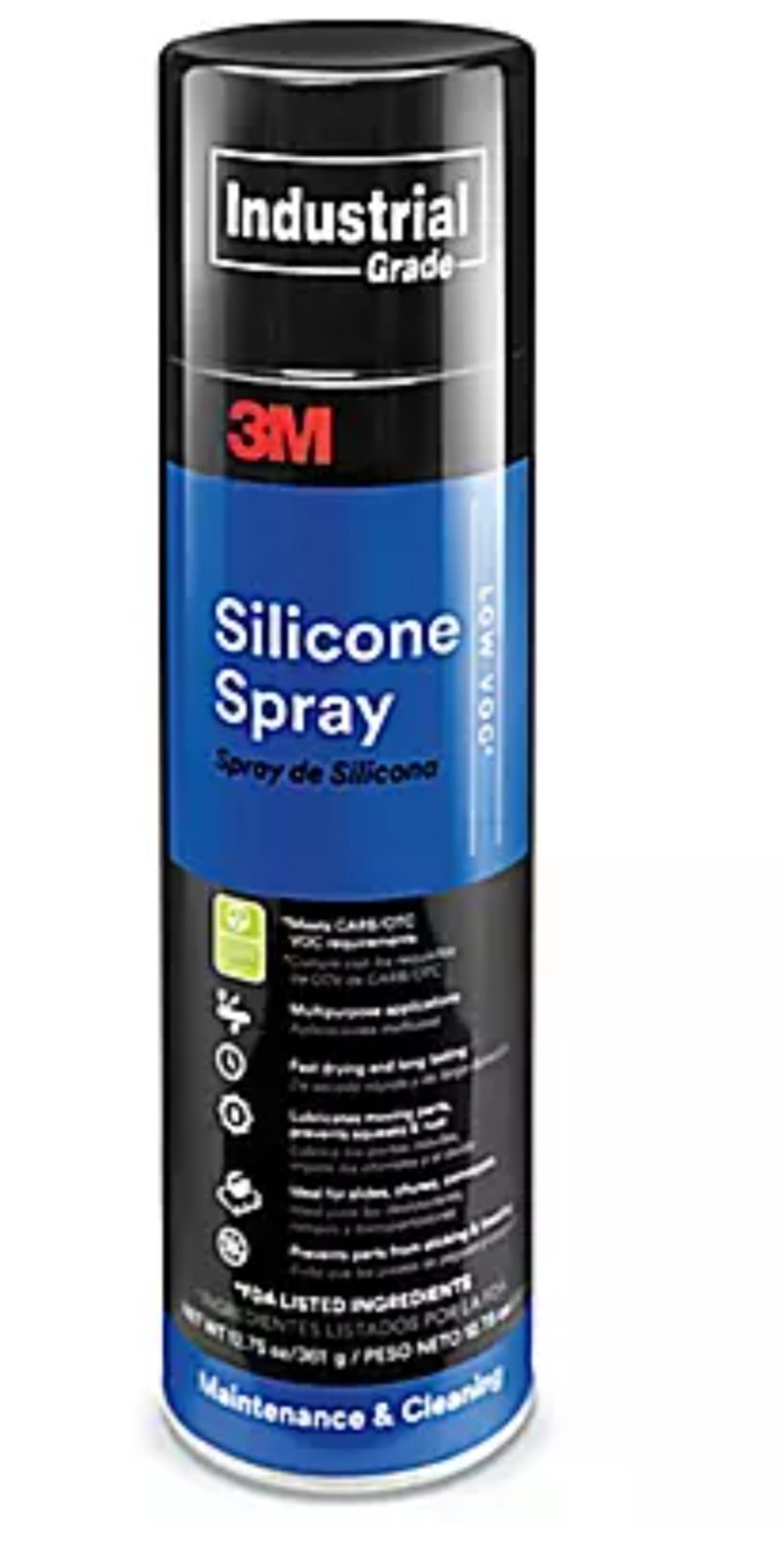 3M™ Silicone Spray Low VOC 60%, 24 fl oz (Net Wt 13.4 oz), 12 Can/Case