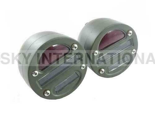 Military Cat Eye Rear Tail Light 4” Pair For Willys Mb Ford Gpw Jeep Truck