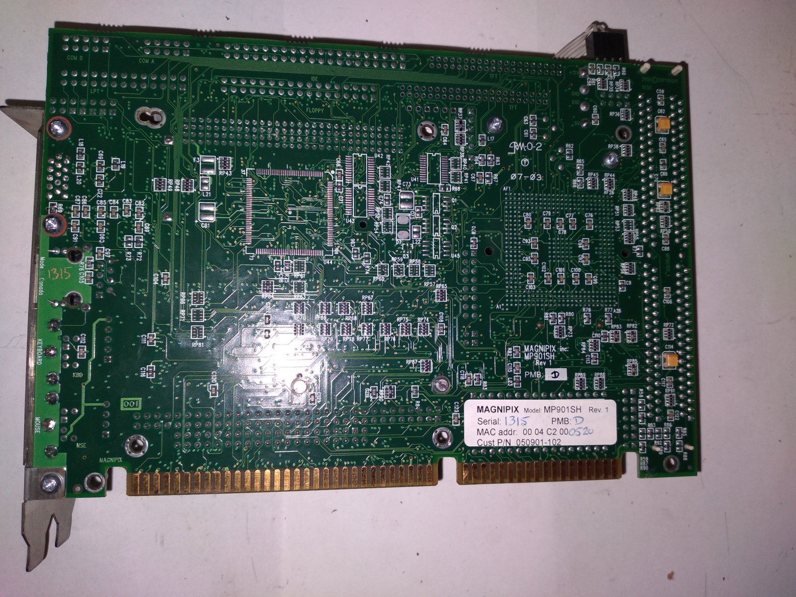 MAGNIPIX MP901SH REV.1 1315 PMB.D 050901-102 8X32E60GLC16DOKI