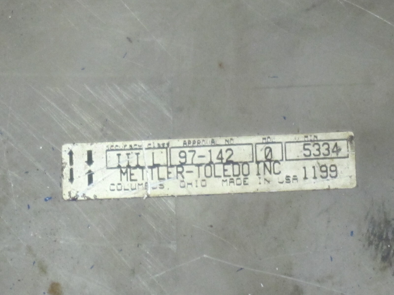 NEW METTLER TOLEDO Model 0736, p/n 084716020 TRANSDUCER, Out of box/New