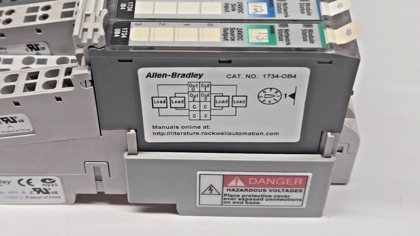 Allen Bradley 1734-AENTR / 1734-EP24DC / 1734-IB4 / 1734-OB4 LOT