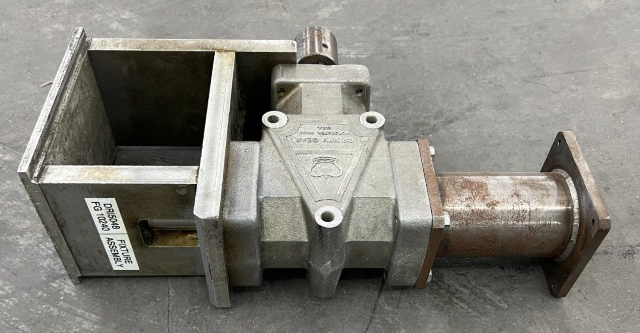 CROWN GEAR FIXTURE ASSEMBLY GEAR DRIVE