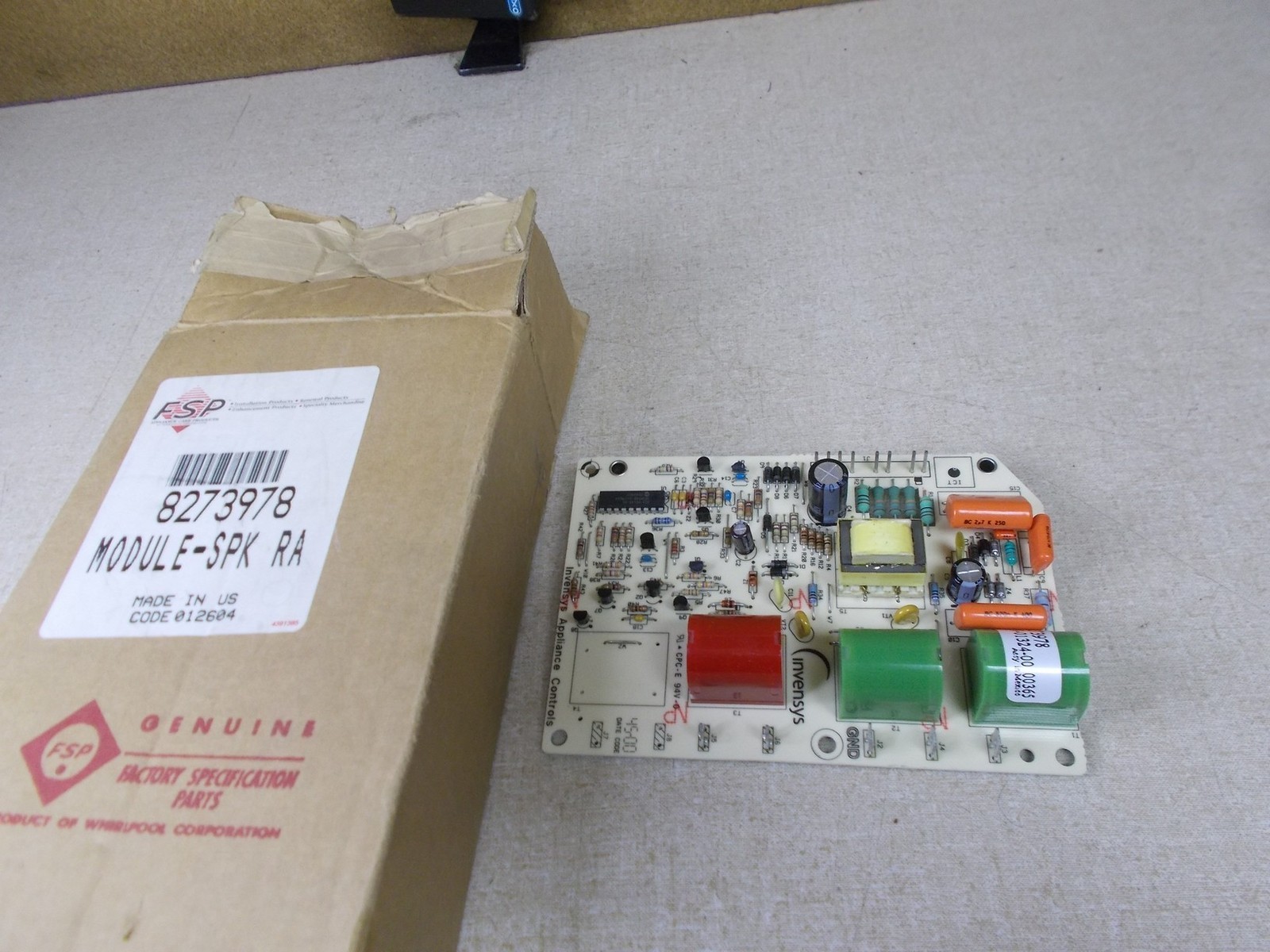 NEW FSP Whirlpool Range Oven Power Control Module Board 8273978 *FREE SHIPPING*