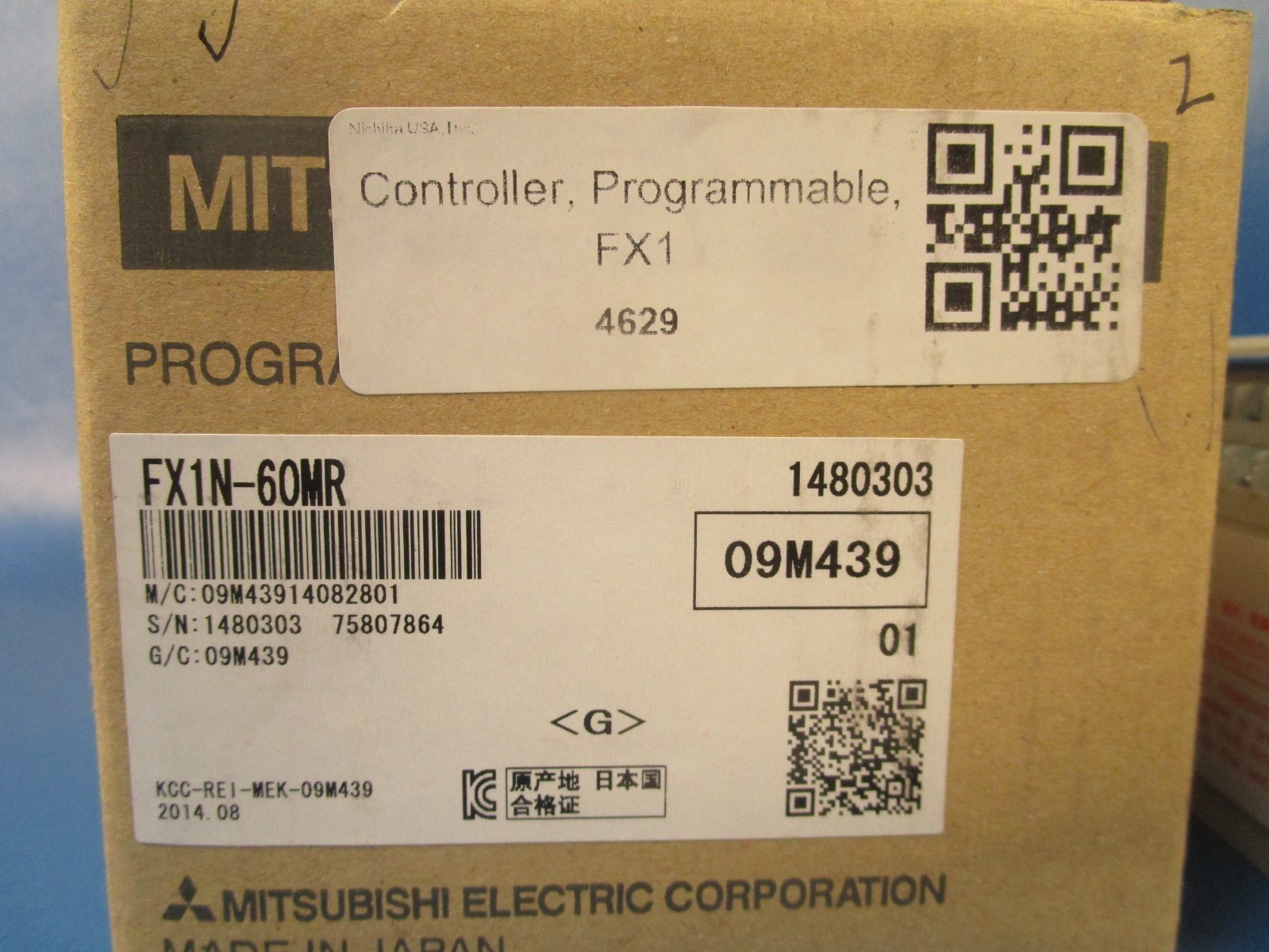 Mitsubishi Electric FX1N-60MR, Programmable Controller Base Unit