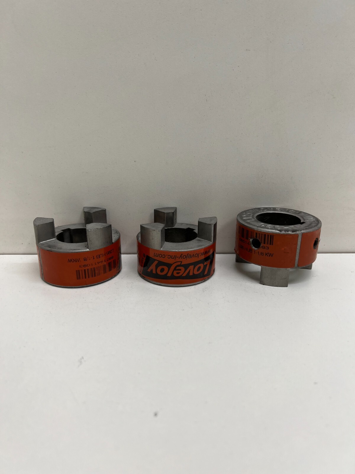 LOT OF (3) NEW OLD STOCK! LOVEJOY 1.125″ BORE JAW COUPLINGS L095