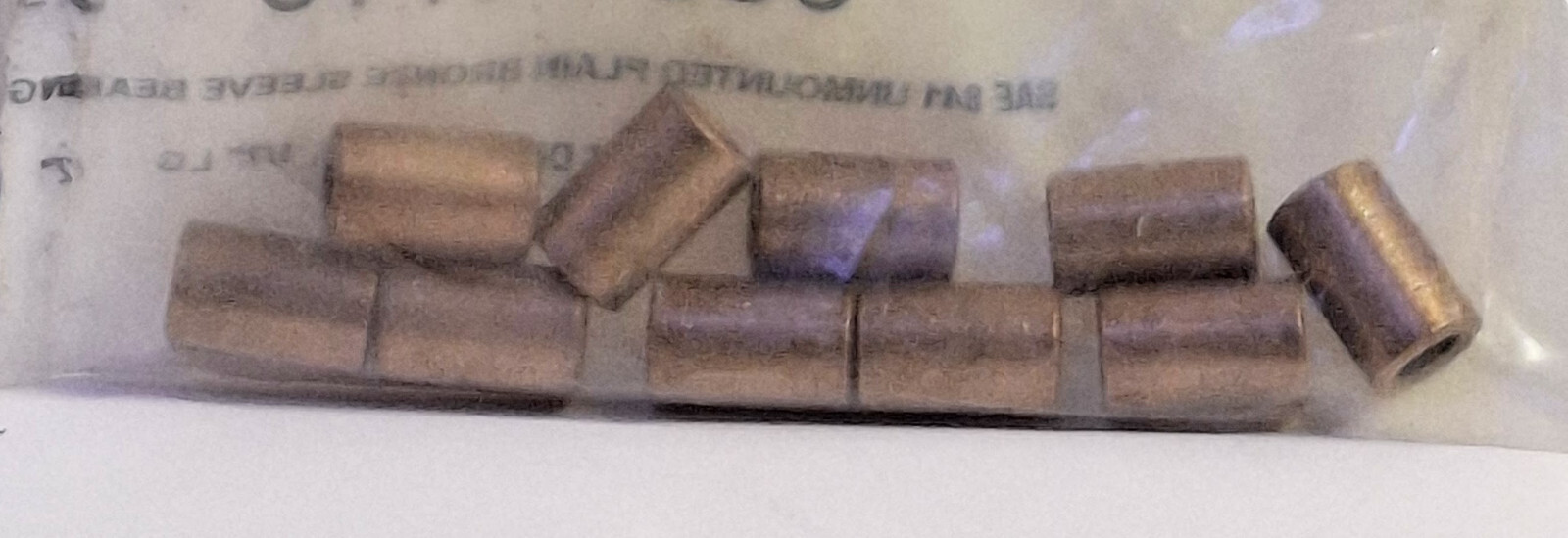 10 NEW SAE 841 3/16″X5/16″X1/2″ BRONZE BUSHINGS NNB ***MAKE OFFER***