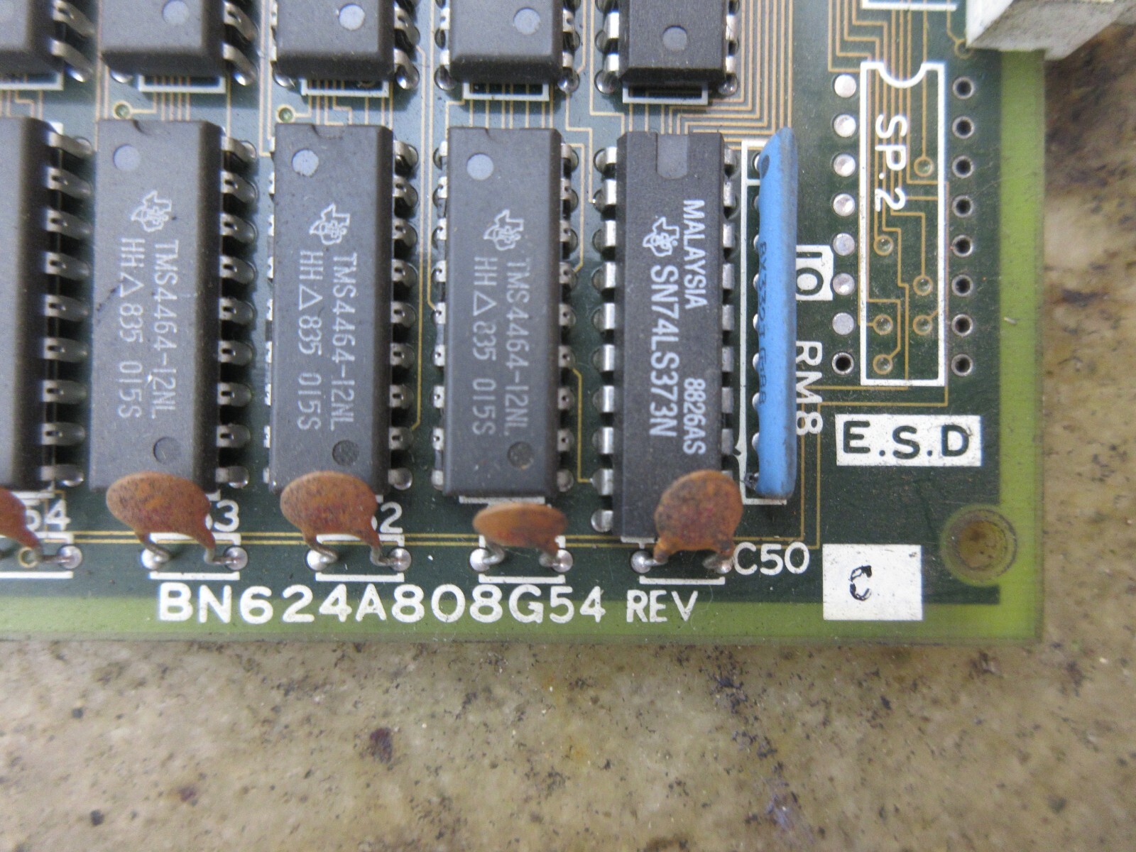 MITSUBISHI MC724B-1 BN624A808G54 CIRCUIT BOARD