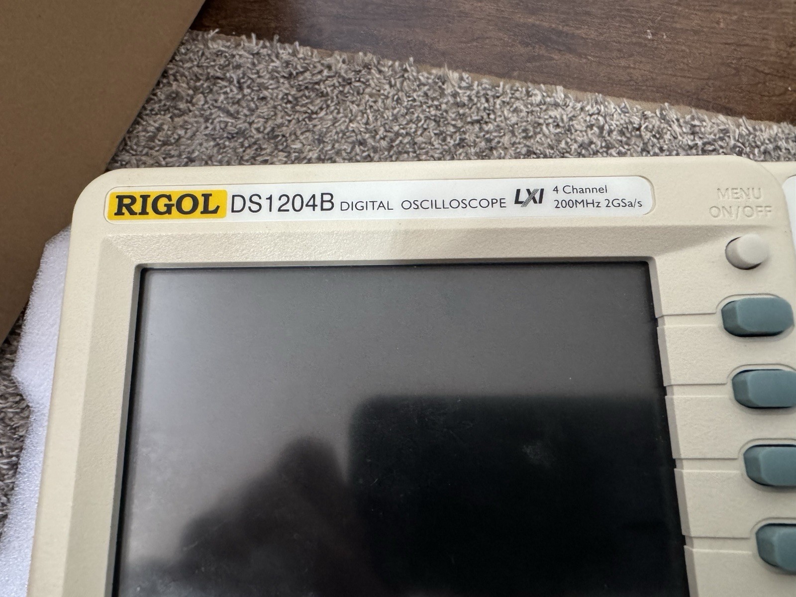 Rigol DS1204B Digital Oscilloscope LXI 4 Channel 200 MHz 2GSa/s