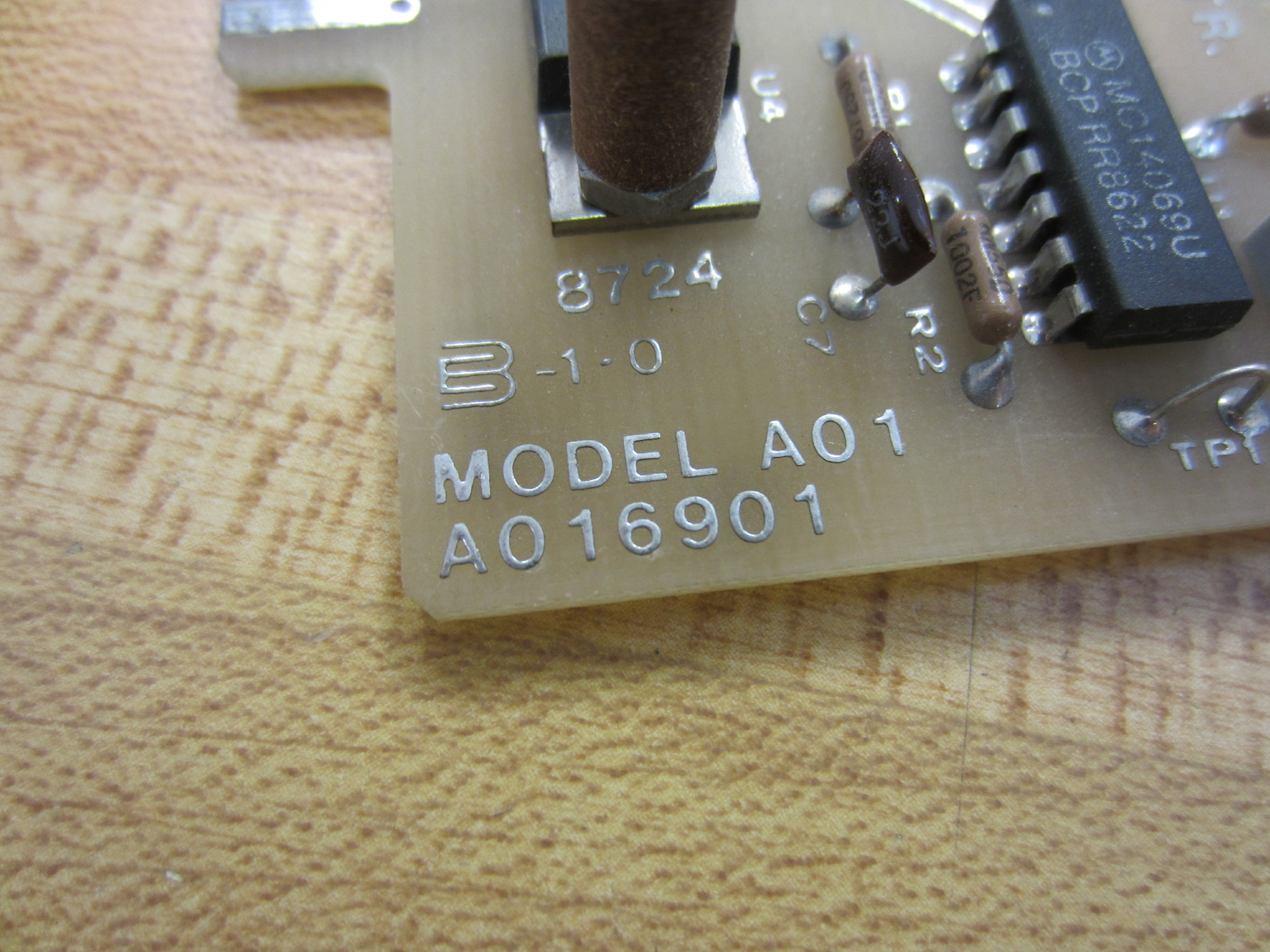 ASI A01 Level Switch Board Model:A01 A016901