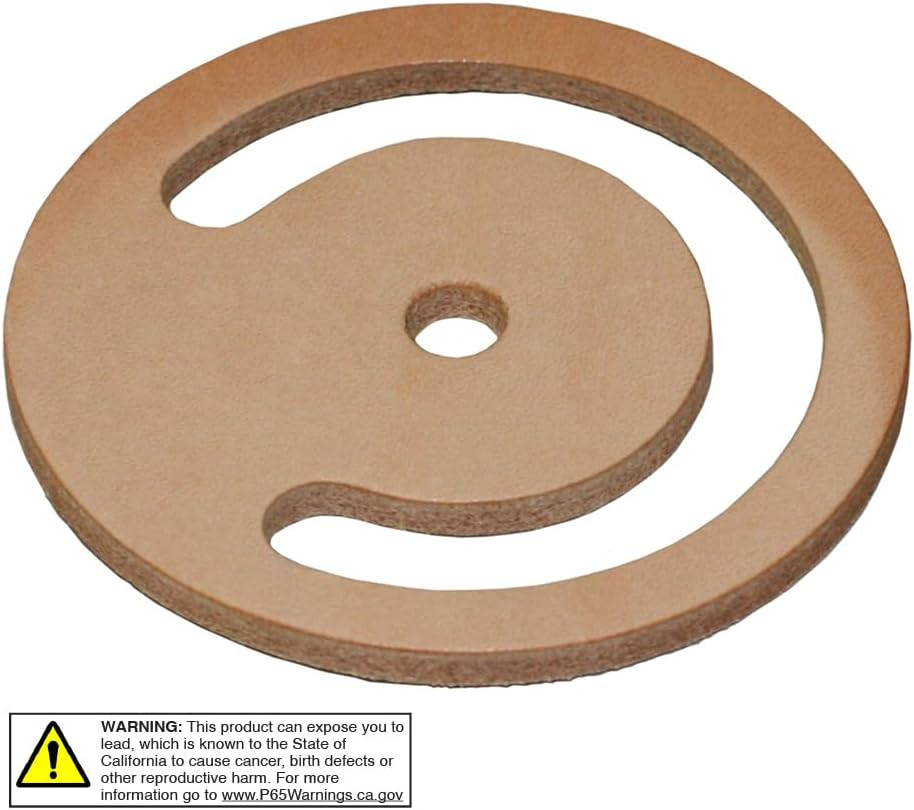 MFG 700LL350 Universal Lower Valve Leather, 3.5″ x 3.5″ x 0.2