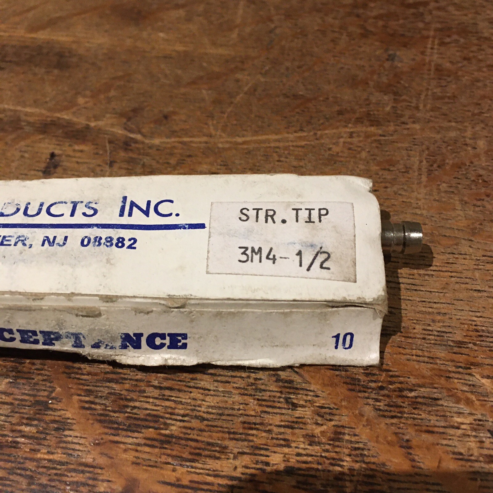 (Lot of 2) Westwood Str. Tip 3M4-1/2 Electrode Flame Rod