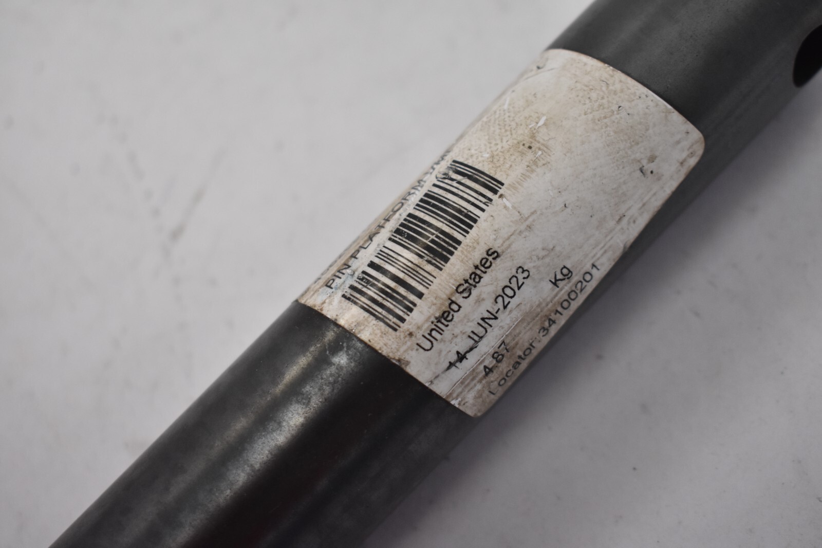Terex Pin Platform Cylinder 456266TU 2.54CM H x 14.47CM L x 2.54CM W Black