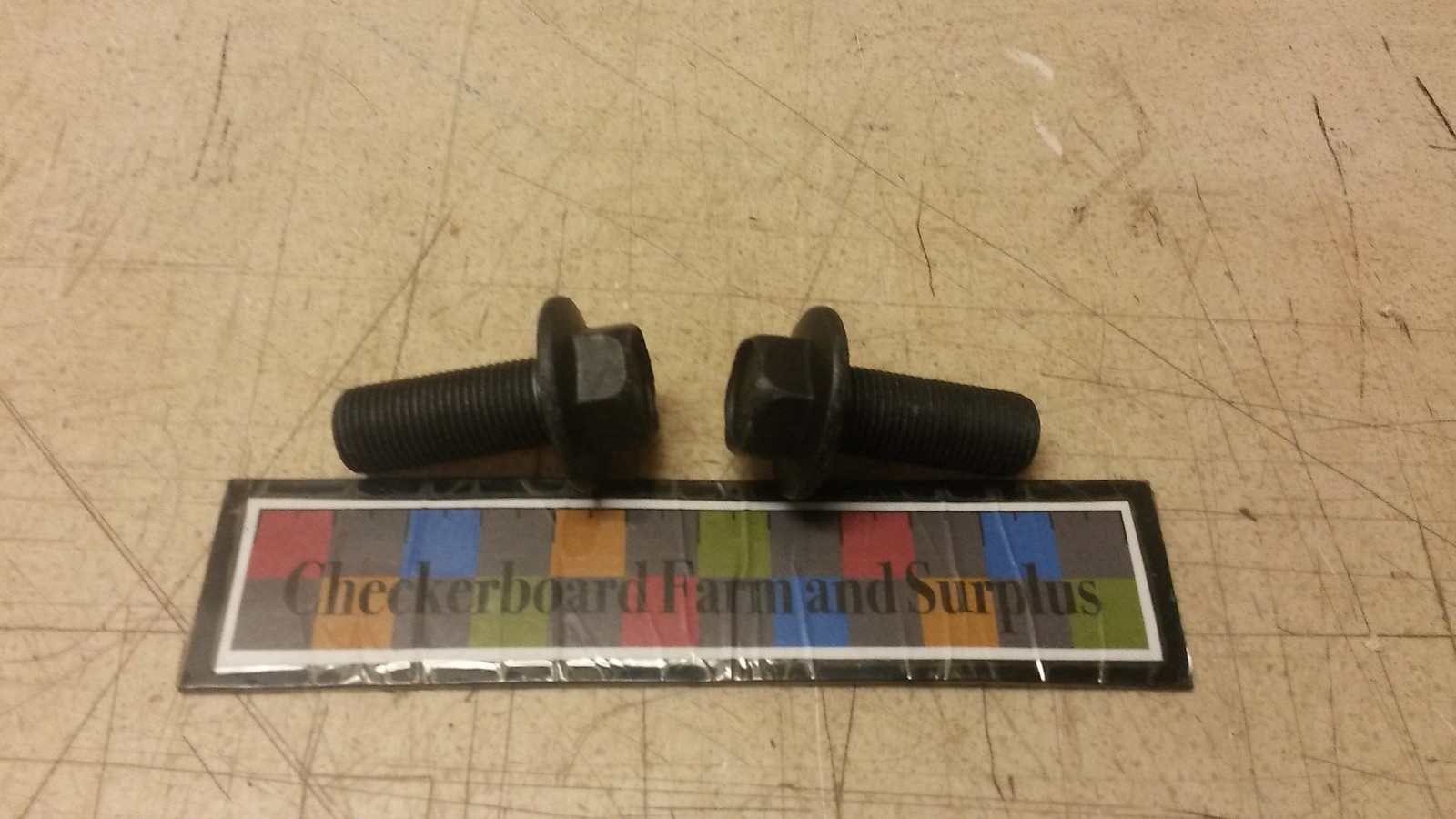 Qty-2 NOS Metric Hex Head Flange Bolts Grade 10.9 M16-1.5 x 40 12414307-139