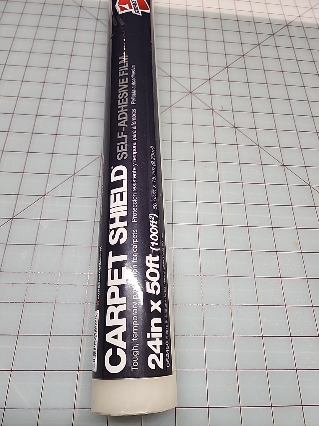 Surface Shields CS2450 Shield Protective Film for Carpeting, 24 Inch x 50 feet