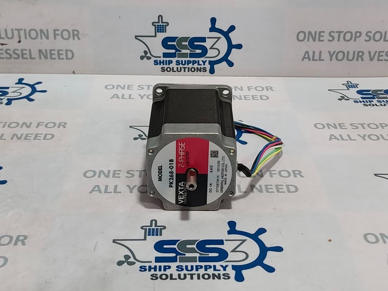 Daihatsu PK268-01B OMD Vexta Stepping Motor Assy 2-Phase 1.8°/Step DC 1A 8.6Ω