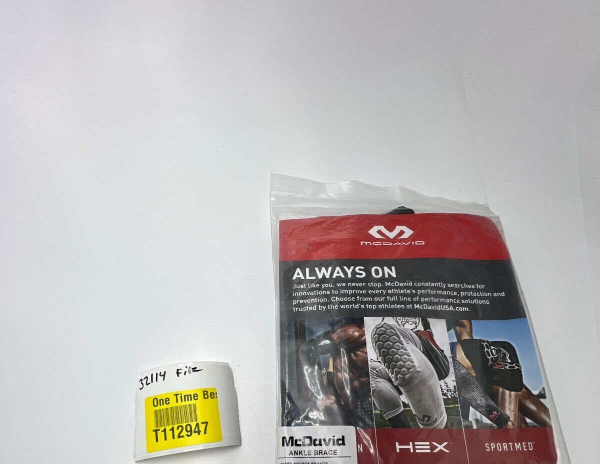 Qty 2 McDavid Ankle Brace XS MD195-01 for Sprained Ankle, Men and Women