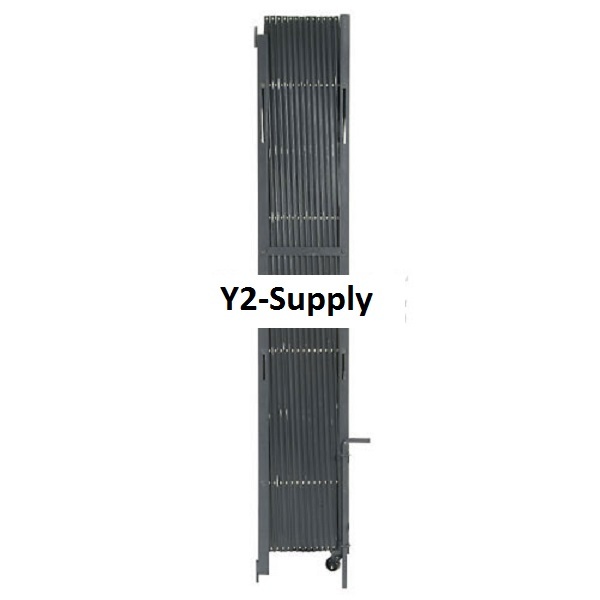NEW! Double Folding Security Gate 12′ X 8′!!