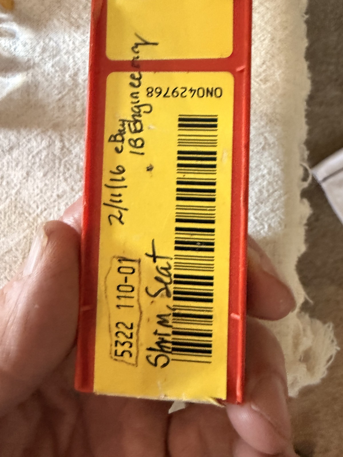NEW PACK of 9 Sandvik Carbide Shim Seat Insert # 5322 110-01 vh4