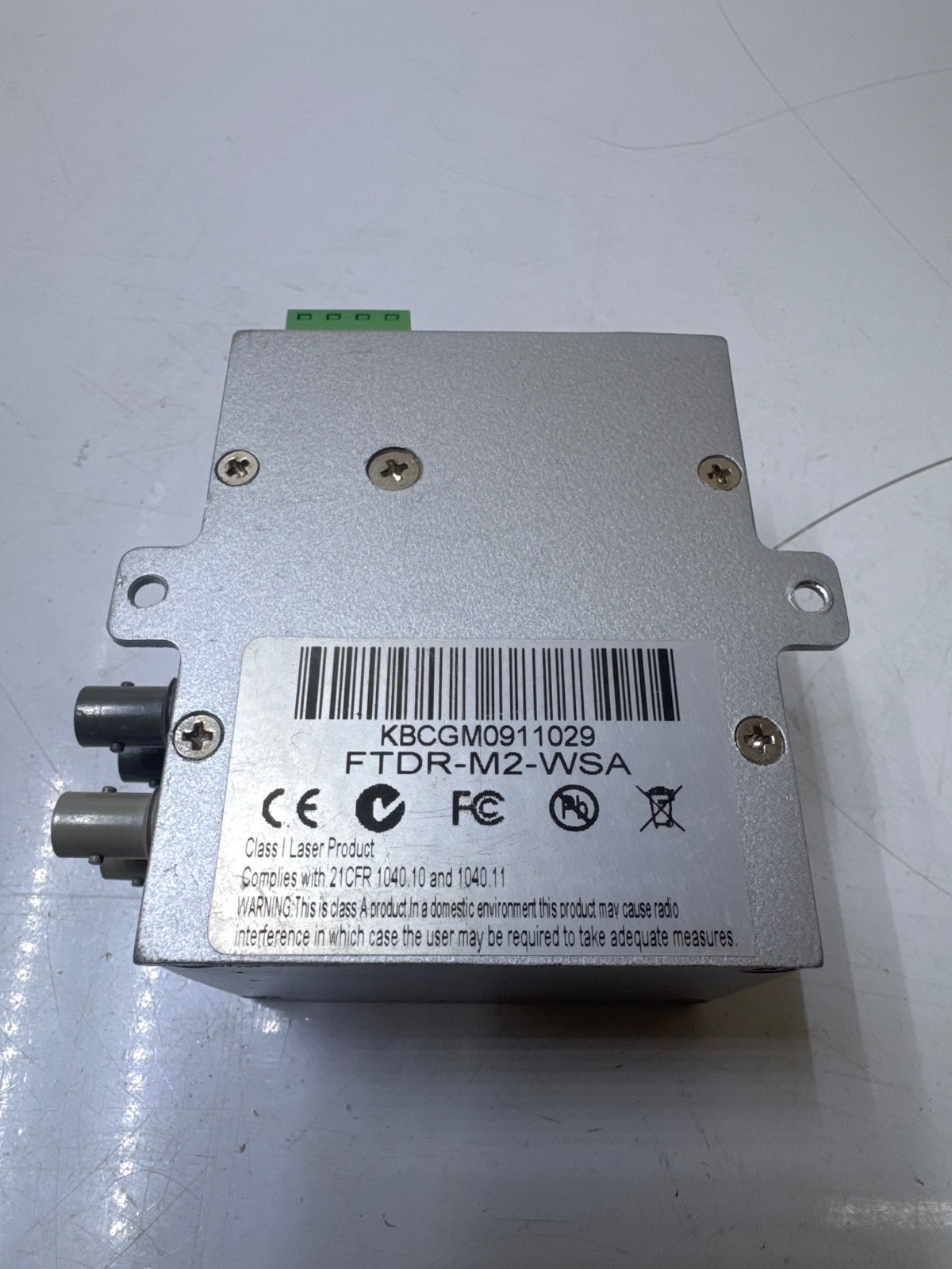 USED KBC FTDR-M2-WSA Multi-Drop Self-healing Ring Fiber Optic Modem