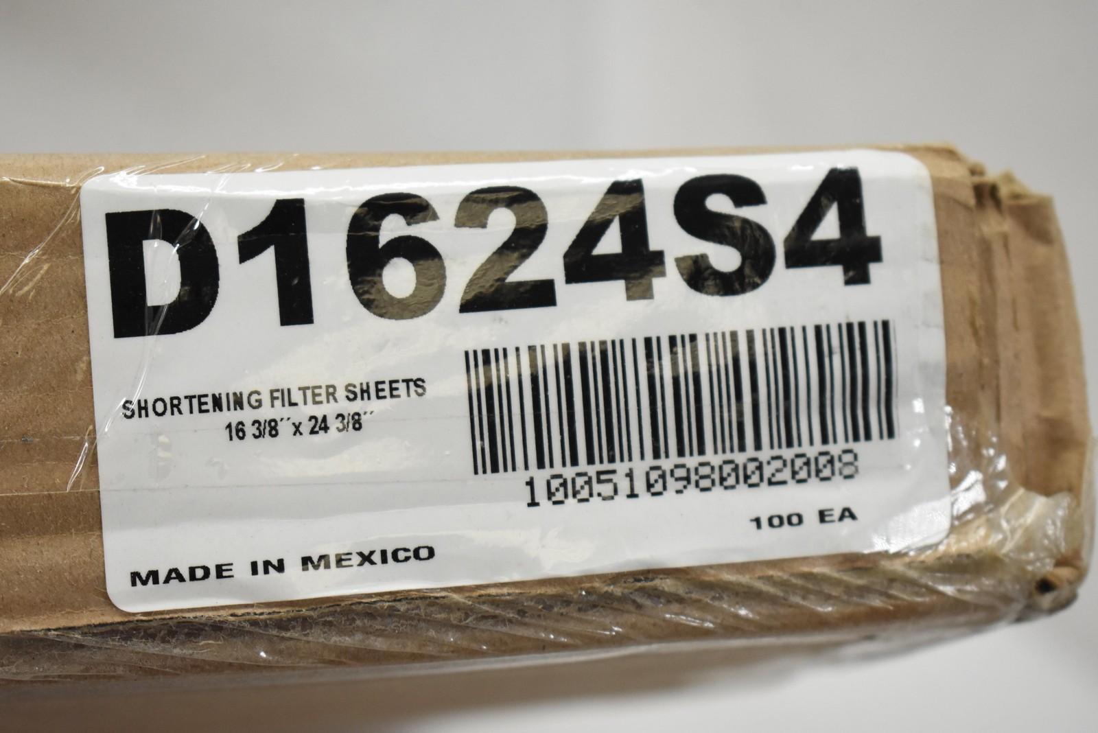 Disco Dean Automatic Shortening Filter Sheet 16-3/8 x 24-3/8″ 100 Pack Case