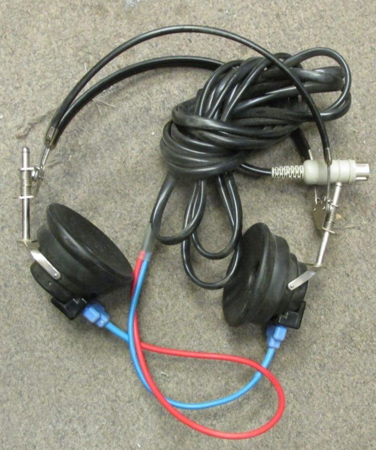 Telephonics TDH-49P Audiometric Headphones Audiometer Headset 296D100-1