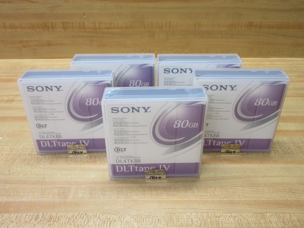 Sony DL4TK88 Data Cartridge DLT Tape IV (Pack of 3)