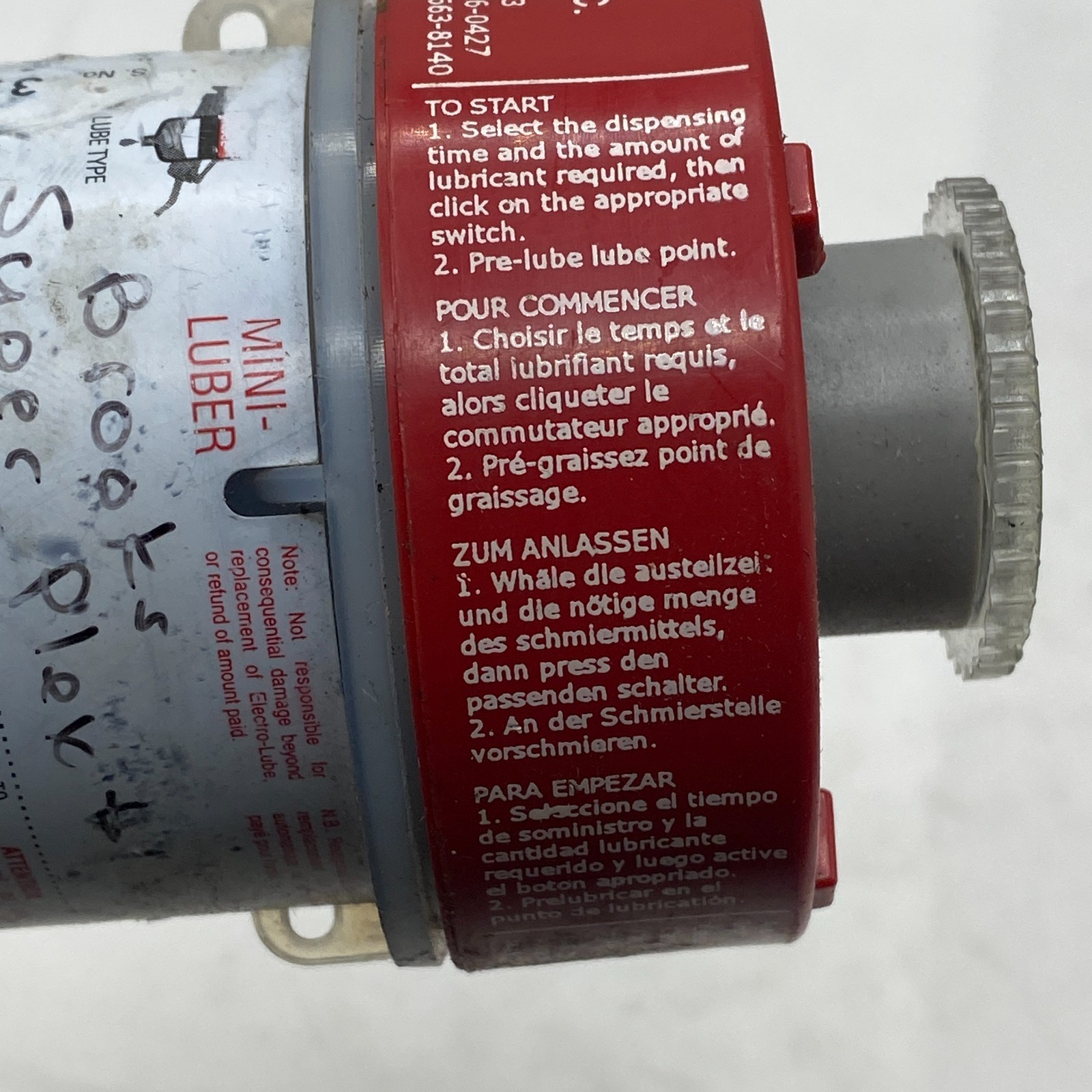 ATS Electro-Lube Mini Luber 125 CC