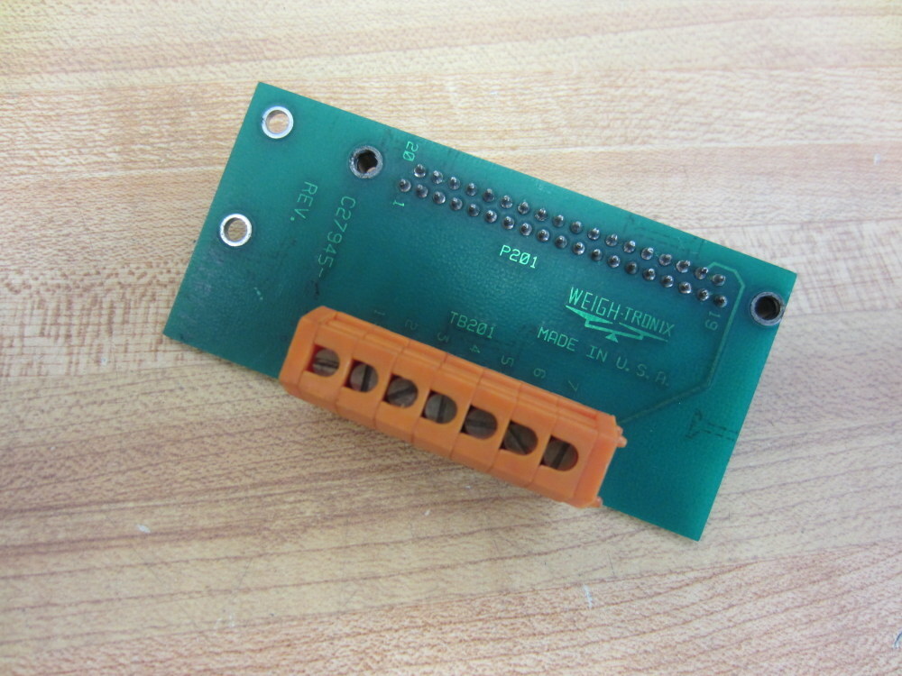 Weigh-Tronix C2945 Terminal Board C2945-0011