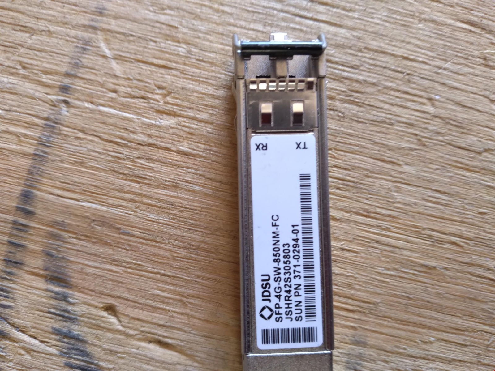 JDSU JSHR42S305803 SFP-4G-SW-850NM-FC 4Gbps Fiber Transceiver Module 371-0294-01