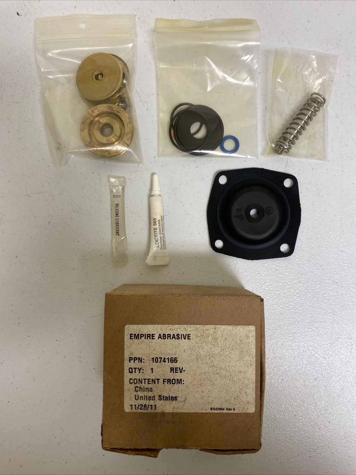 NEW EMPIRE ABRASIVE 1074166 SERVICE KIT, FREE SHIPPING