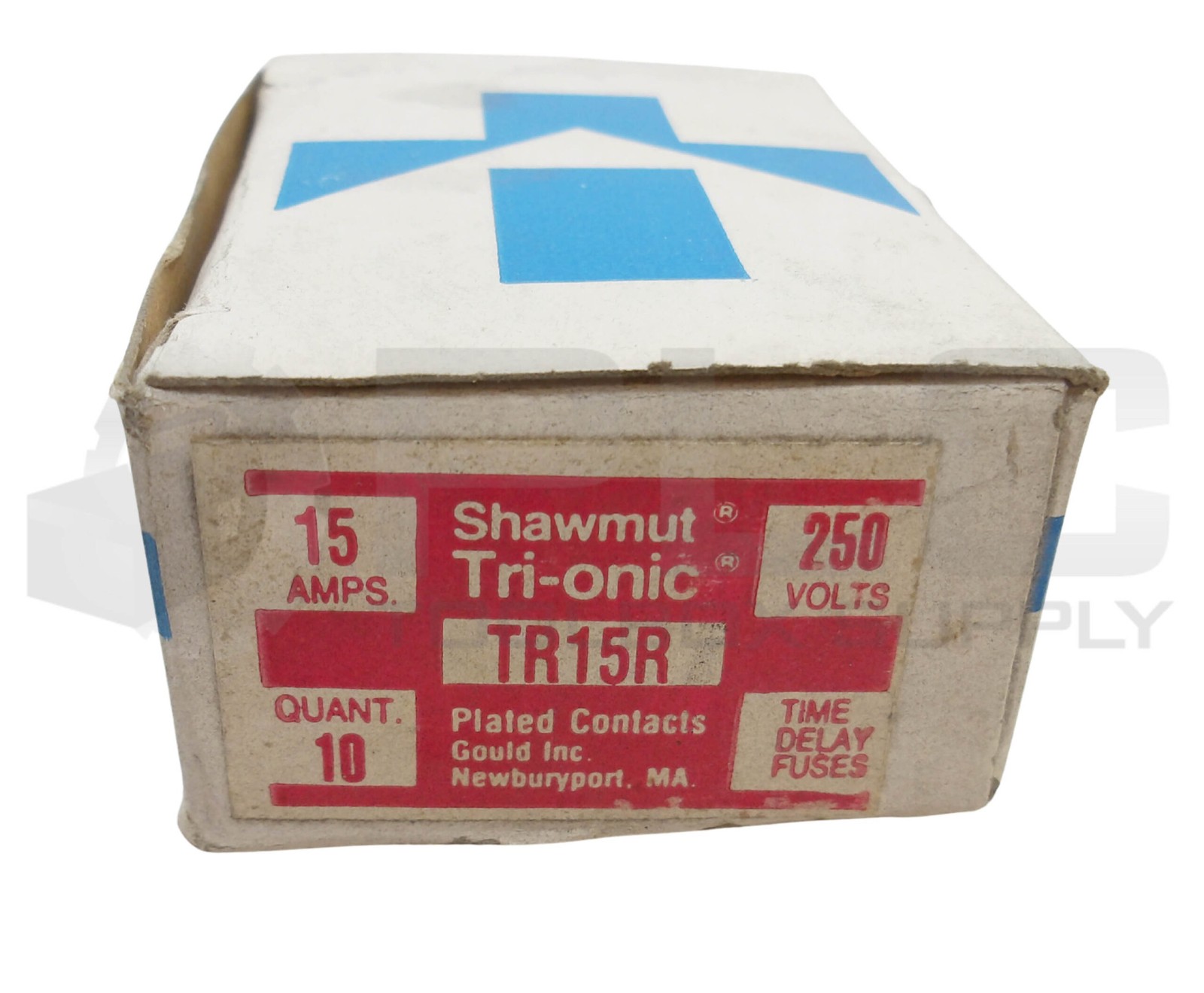 NEW BOX OF 10 GOULD SHAWMUT TR15R TIME DELAY FUSE 15A 250V *READ*