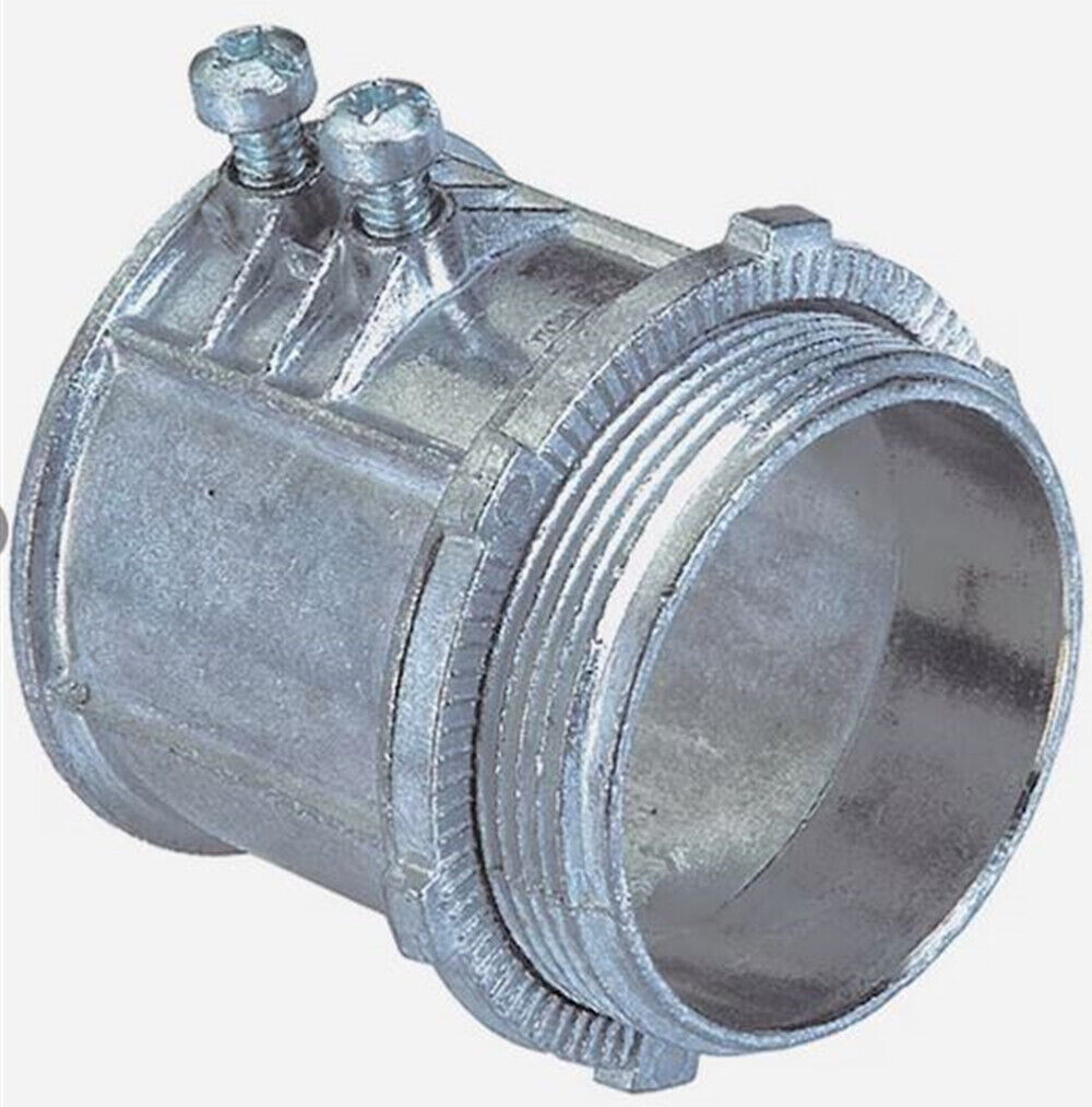 Lot of 10 – Sigma Electric 55235 Zinc Die Cast Set Screw EMT Connector 2 in.