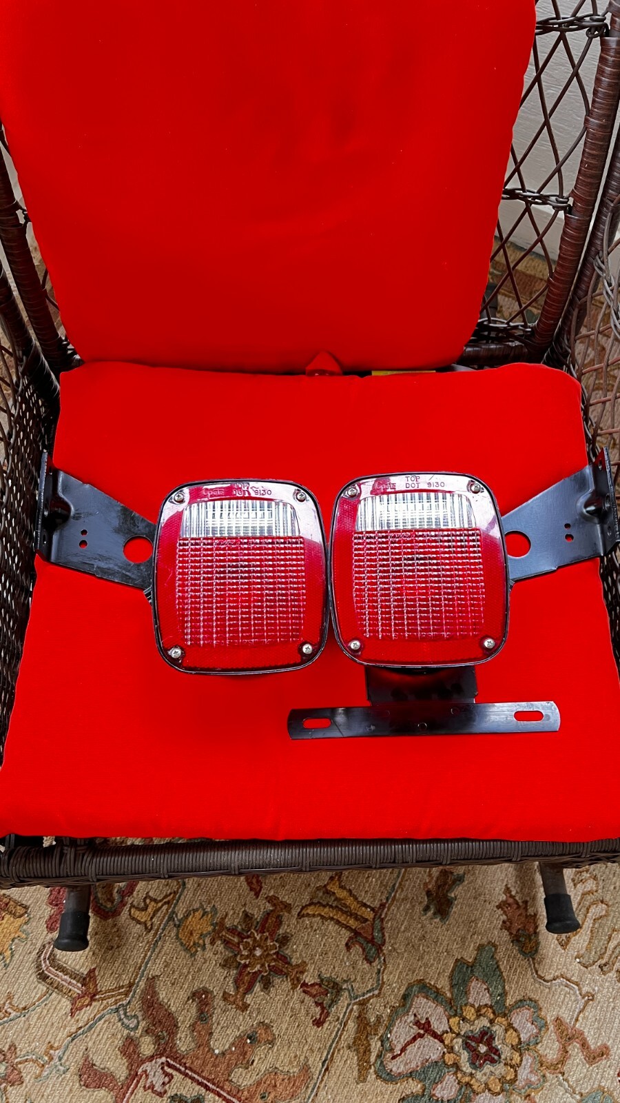 GROTE 5370 5371 TAIL LIGHTS DUMP/TOW TRUCK TRAILER 6C34-13404-AA FORD w/HARNESS